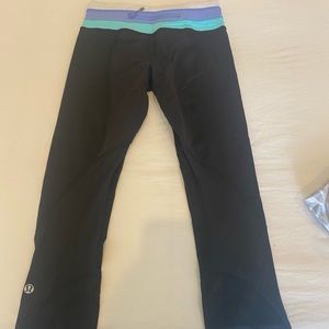Lululemon Pace Rival II crop leggings sz 2